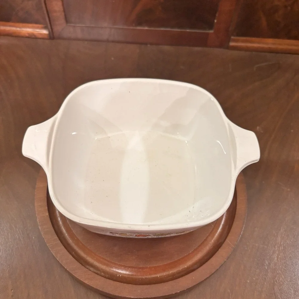 Vintage Corning Ware P-43-B Le Persil 700mL Casserole Dish Spice of Life